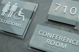 ADA Braille Sign