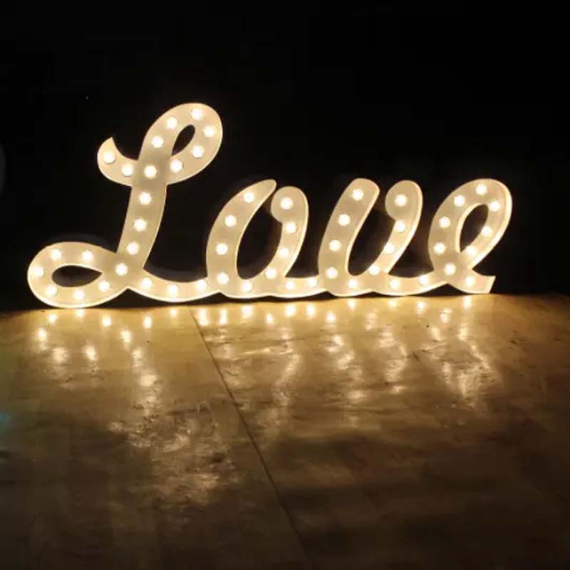 Large marquee for propose Letters∣Erybaysign Manufacturing