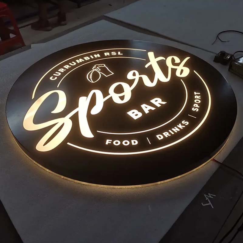 round light box sign∣Erybaysign Manufacturing