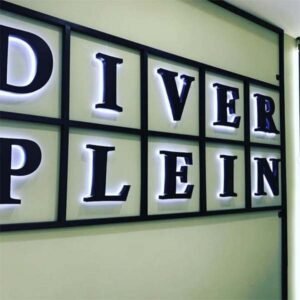 Acrylic Halo Lit Letters