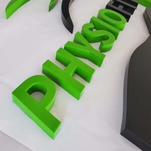 laser cut acrylic signs