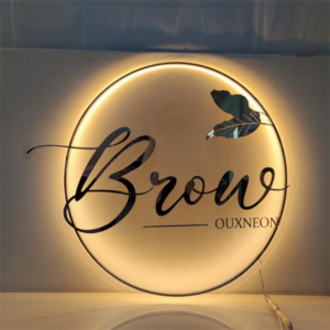 acrylic backlit letters∣Erybaysign manufacturing