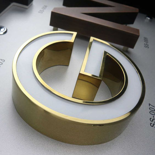 customized facelit stainless steel channel letters∣Erybaysign Manufacturing