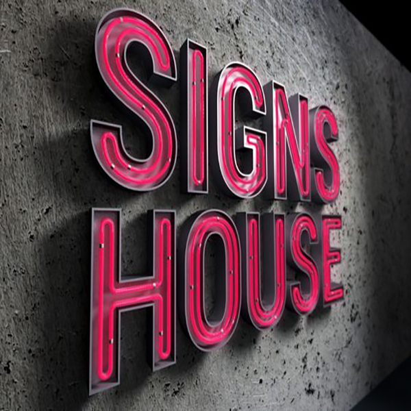 facelit metal pink channel letters∣Erybaysign Manufacturing