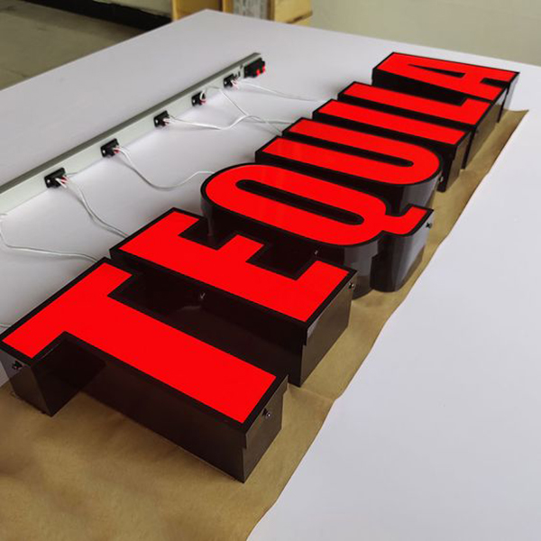 facelit stainless steel channel letters∣Erybaysign Manufacturing