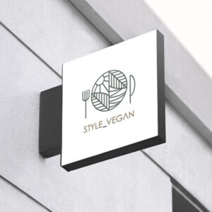 Led light box sign