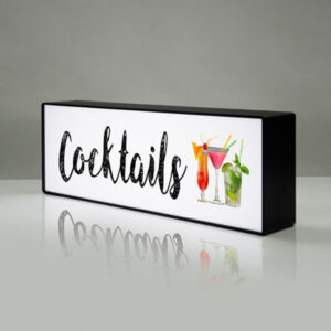 Led light box sign