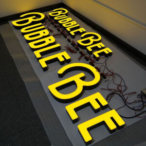 facelit letters & Logos signage