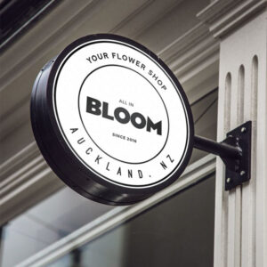 Led light box sign